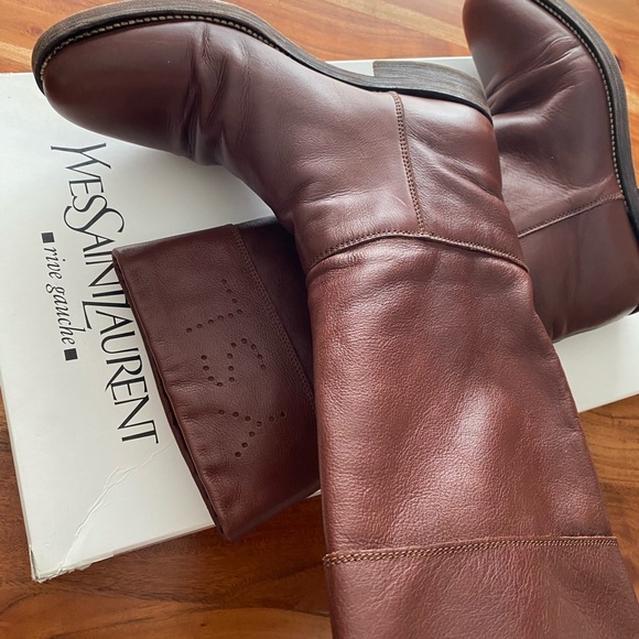 YSL Leather Boots - Picture 3 of 10